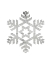 Picture of WOODEN SNOWFLAKE POLKA 3