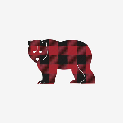 Picture of BUFFALO PLAID BEAR