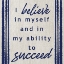Picture of BELIEF IN SUCCESS
