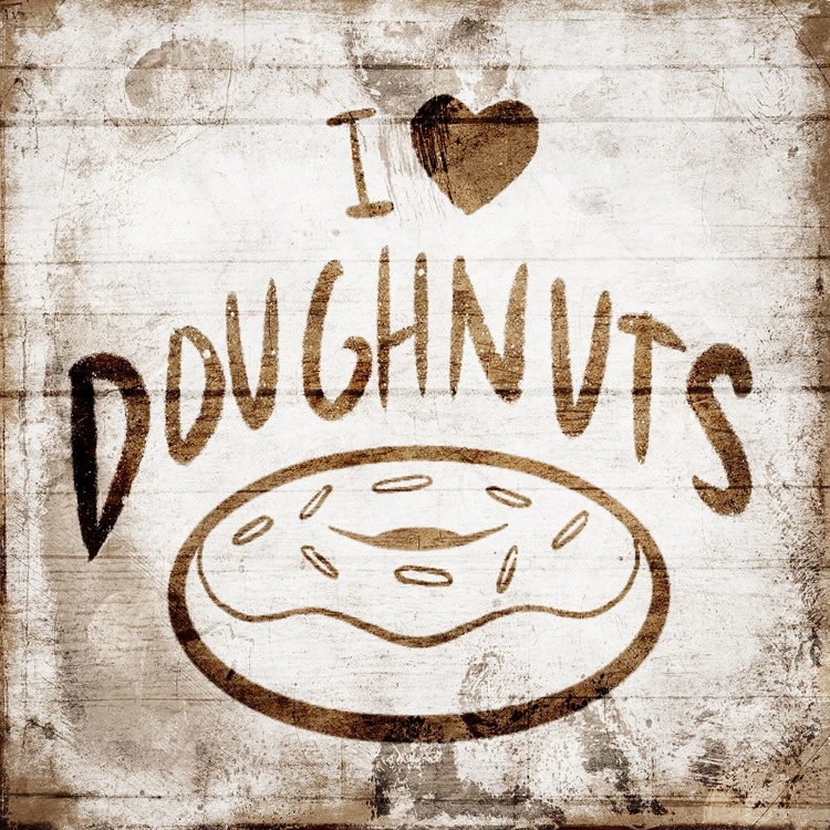 Picture of I LOVE DOUGHNUTS