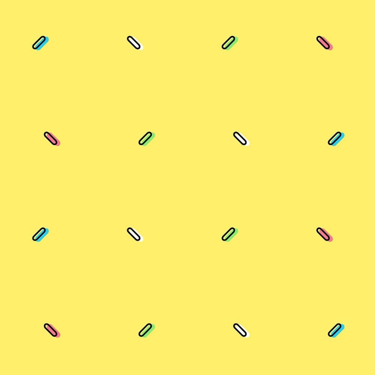 Picture of SPRINKLES ON YELLOW