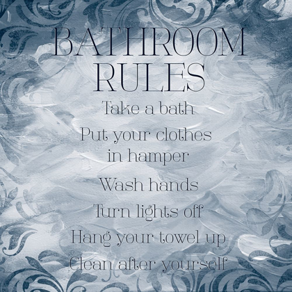 Picture of PATTERNED BATH RULES