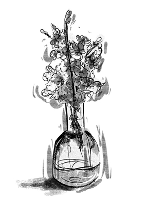 Picture of INKED IN A VASE