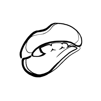 Picture of SCRIBBLE LIPS
