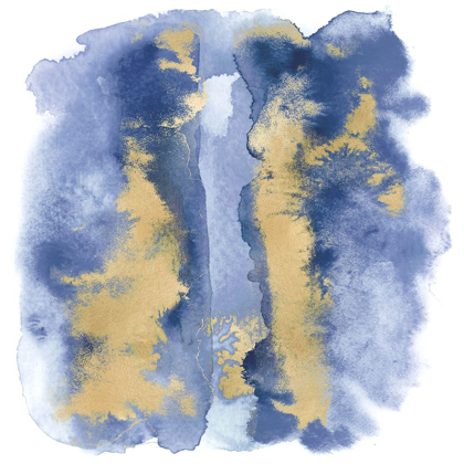 Picture of BLUE MIST WITH GOLD I
