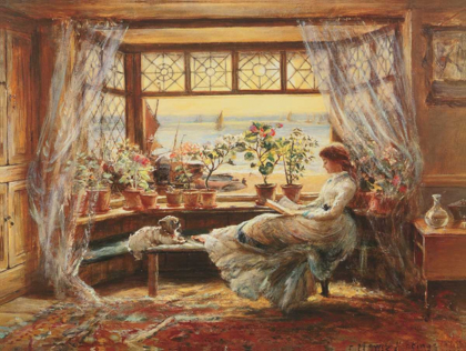 Picture of READING BY THE WINDOW HASTINGS