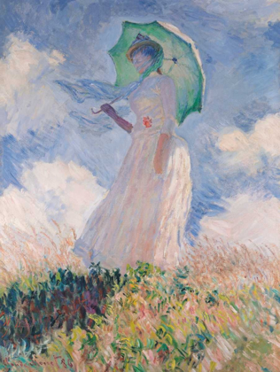 Picture of WOMAN WITH PARASOL