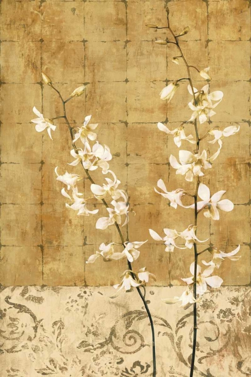 Picture of BLOSSOMS IN GOLD I