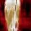 Picture of FREE FALL RED WITH GOLD I