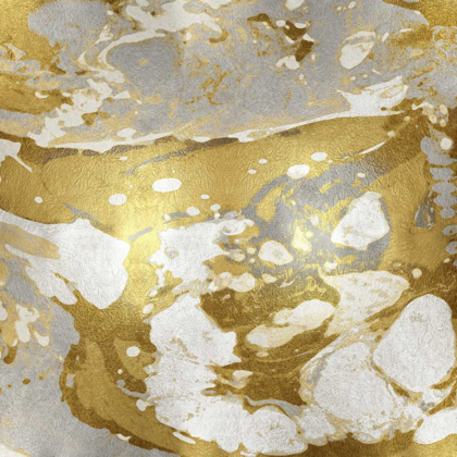 Picture of MARBLEIZED IN GOLD AND SILVER