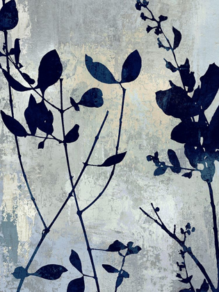 Picture of NATURE BLUE SILHOUETTE I