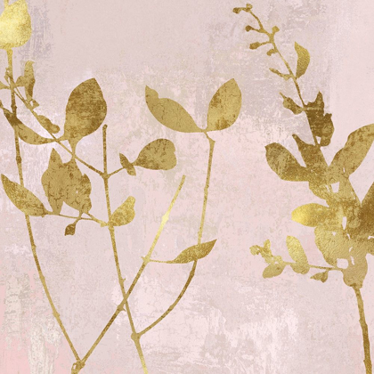 Picture of NATURE GOLD ON PINK BLUSH II