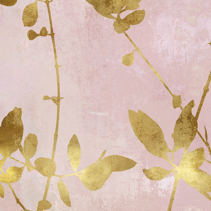 Picture of NATURE GOLD ON PINK BLUSH III