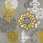 Picture of DECORATIVE ORNAMENTS IN GOLD I