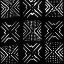 Picture of MUDCLOTH BLACK V