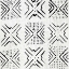 Picture of MUDCLOTH WHITE IV