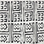Picture of MUDCLOTH WHITE VII