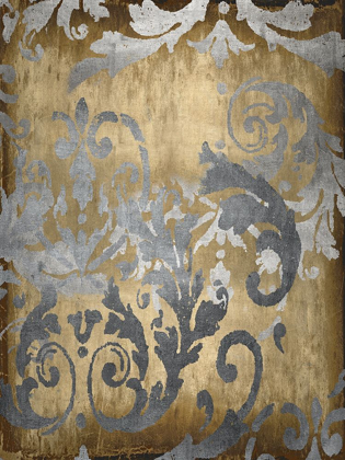 Picture of DAMASK IN GOLD I