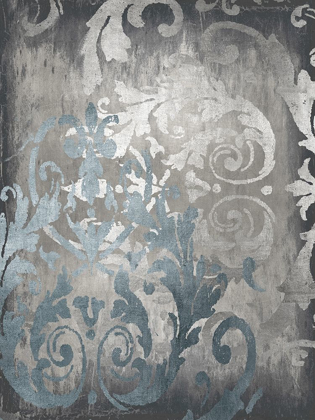 Picture of DAMASK IN SILVER II