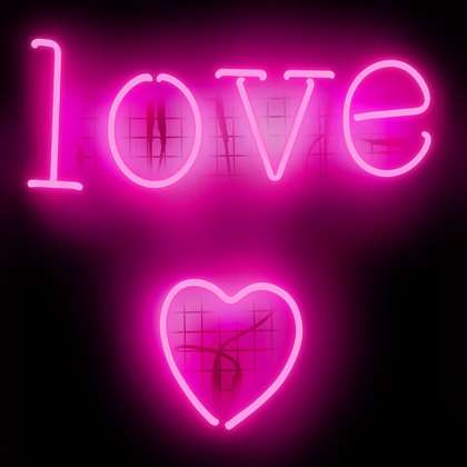 Picture of NEON LOVE HEART PB