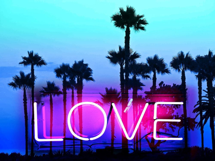 Picture of NEON LOVE PALMS PB