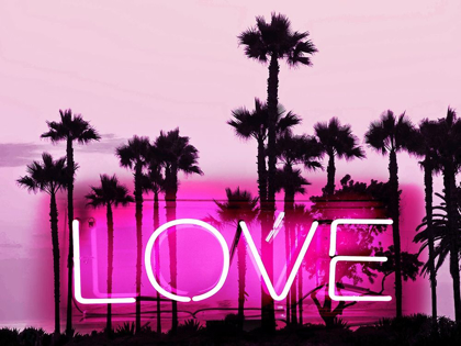 Picture of NEON LOVE PALMS PB