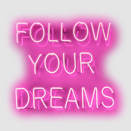 Picture of NEON FOLLOW YOUR DREAMS PW
