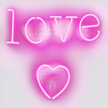 Picture of NEON LOVE HEART PW