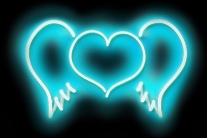 Picture of NEON HEART WINGS AB