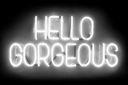 Picture of NEON HELLO GORGEOUS WB