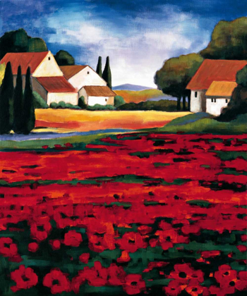 Picture of POPPY FIELD I