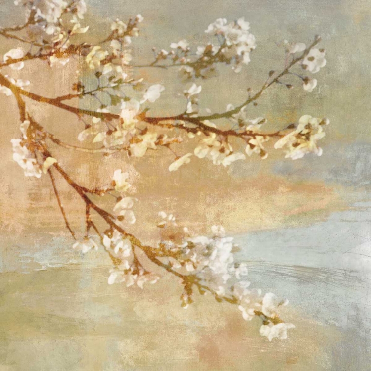 Picture of BLOSSOMS ONTHE POND I