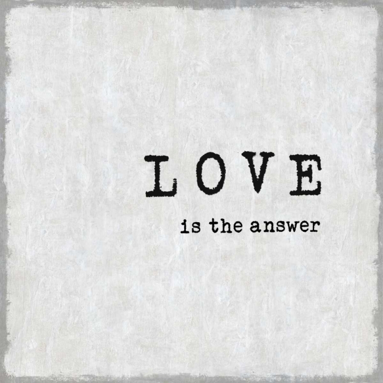 Picture of LOVE IS THE ANSWER