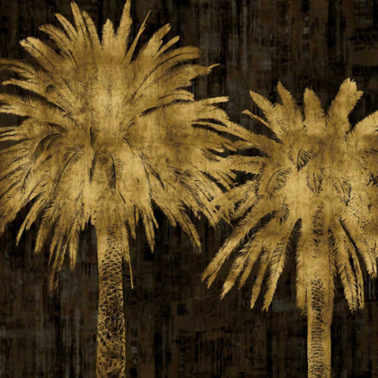 Picture of PALMS IN GOLD II