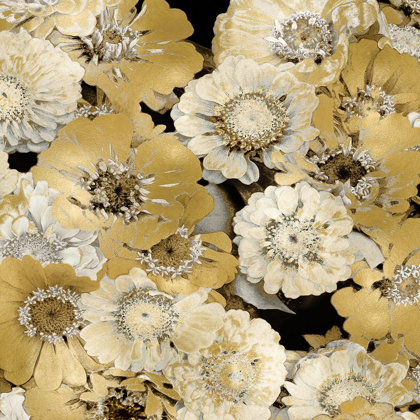 Picture of FLORAL ABUNDANCE IN GOLD IV