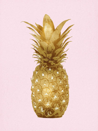 Picture of PINEAPPLE GOLD ON PINK II