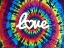 Picture of TIE DYE RAINBOW LOVE II