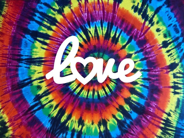 Picture of TIE DYE RAINBOW LOVE II