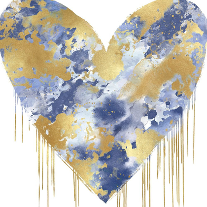 Picture of BIG HEARTED BLUE AND GOLD