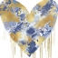 Picture of BIG HEARTED BLUE AND GOLD