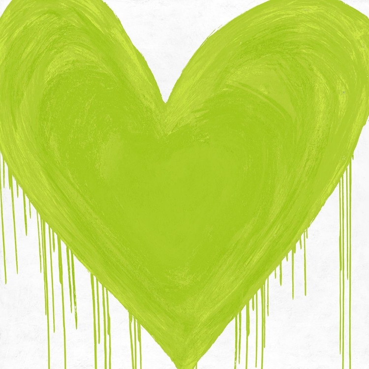 Picture of BIG HEARTED CHARTREUSE GREEN