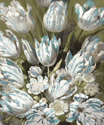 Picture of TULIP BOUQUET IN AQUA