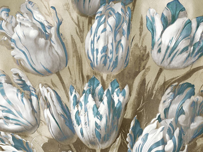 Picture of TULIPS ON GOLD III