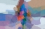 Picture of CASCADING HUES I