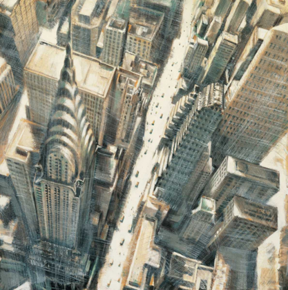 Picture of AERIAL VIEW OF CHRYSLER BUILDING