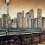 Picture of MANHATTAN SUNSET I