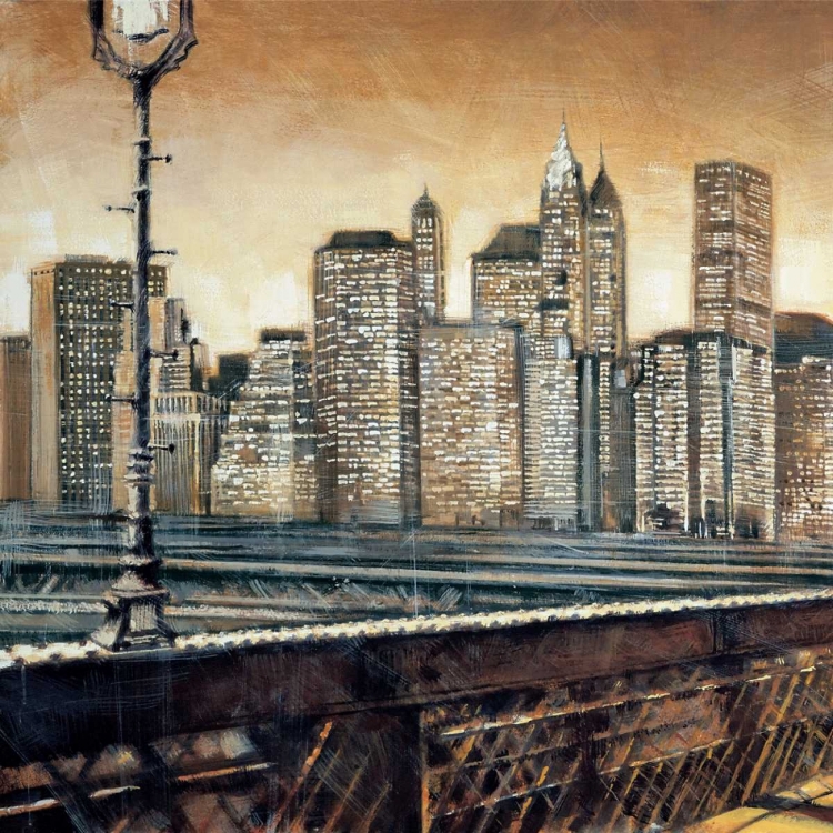 Picture of MANHATTAN SUNSET I