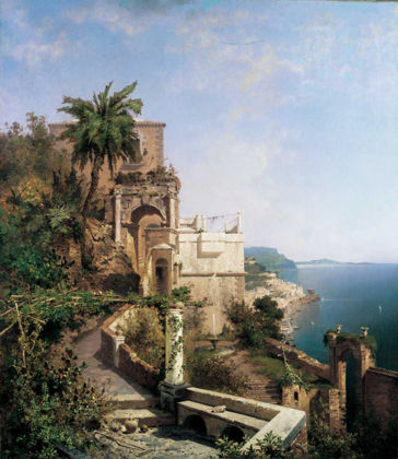 Picture of IN THE GARDEN-AMALFI
