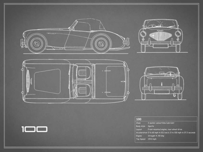 Picture of AUSTIN-HEALEY 100-GREY