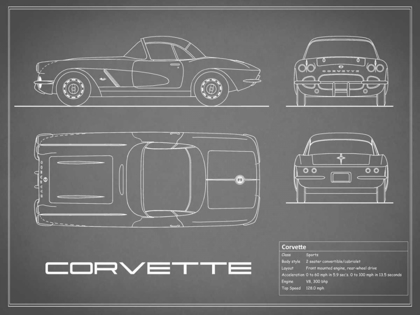 Picture of CORVETTE 33BHP-GREY